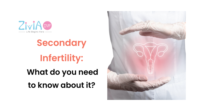 What is secondary infertiliy causes and treatment